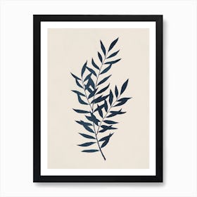 Botanical Silhouette Art Print