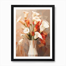 Sweet Pea, Flower Still Life Painting 2 Dreamy Art Print