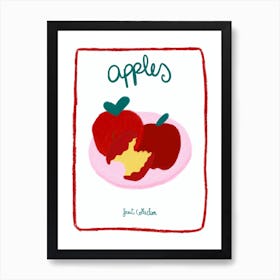 Apples Fruit Collection Art Print