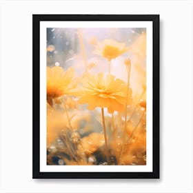 Yellow Flowers Art Print