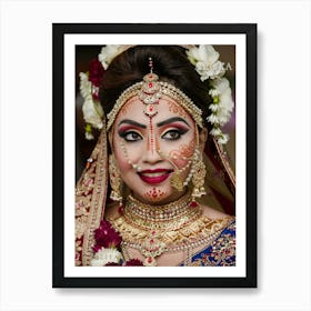 Indian Bride 1 Art Print