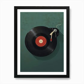 Vinyl Record 13 Art Print