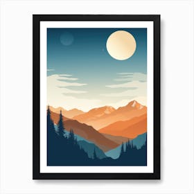 Mountain Landscape 6 Art Print