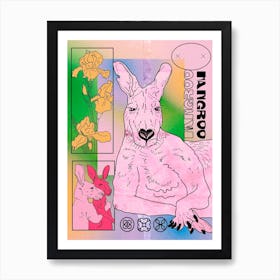 Kangroo Art Print