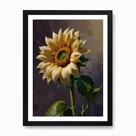 Sunflower Painting Art Print