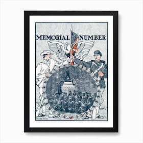 Memorial Number, Edward Penfield Art Print