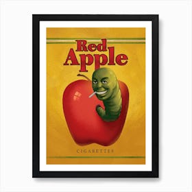 Pulp Fiction Tarantino Apple Art Print