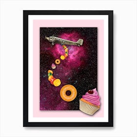 Candy Crash Art Print