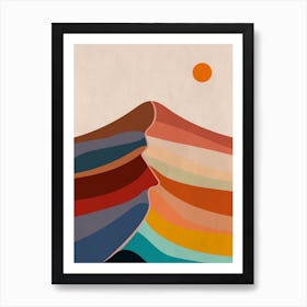 Mountain Hill Art Print