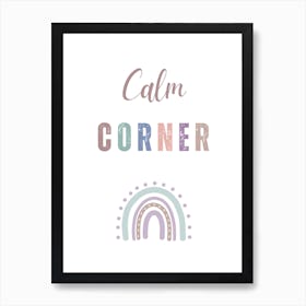 Calm Corner Art Print
