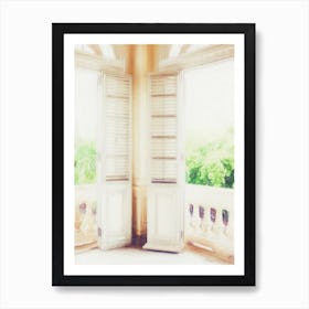 Shuttered Windows Havana Art Print