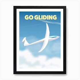 Go Gliding Art Print
