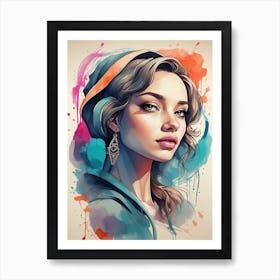 Woman 4 Art Print