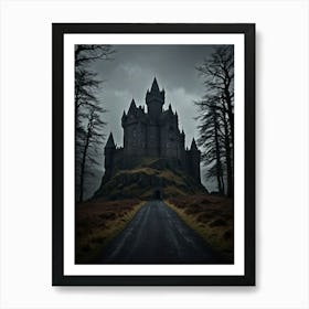 Scottish Castle Castle of the Undying Curse Poster