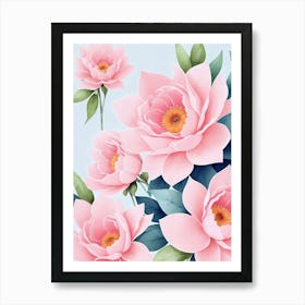 Pink Lotus Flower Poster