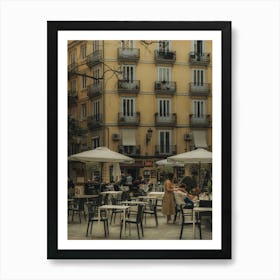 Spain street scene Affiche