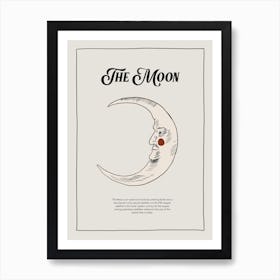 Moon Nude Art Print