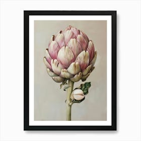 Artichoke Canvas Print Art Print