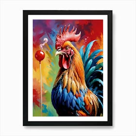 Rooster 1 Art Print