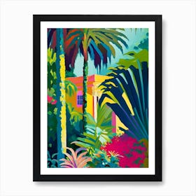 Jardín Botánico Nacional, 1, Dominican Republic Abstract Still Life Art Print