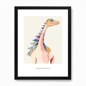 Nursery Dinosaur Art Spinosaurus 1 Poster Art Print