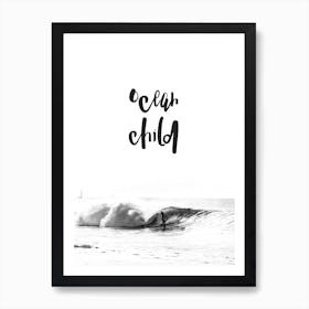 Ocean Child Art Print