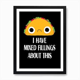 Mixed Fillings Art Print