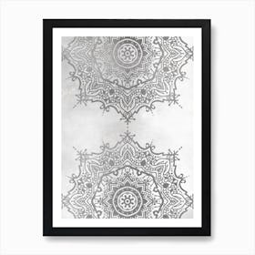 Mandala No 633 B Art Print