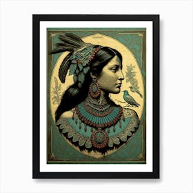 Indian Woman 9 Art Print