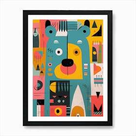 Cute Bear Art Print