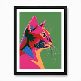 Cat Portrait 2 Art Print