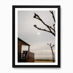 Cold Beach, Spain Art Print