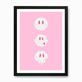 Smiley Face 1 Art Print