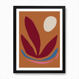 Lone Leaf Art Print