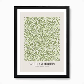 William Morris, Willow Pattern 1874 Art Print