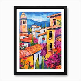 Pisa Italy Fauvist Painting Art Print