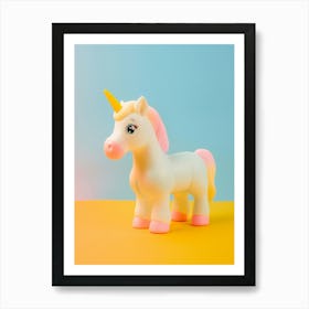 Pastel Toy Unicorn Photography 7 Art Print