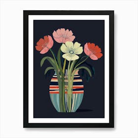 Flowers In A Vase 2 Art Print