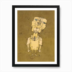 Ghost Of A Genius, Paul Klee 1 Art Print