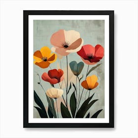 Poppies Canvas Print 27 Art Print