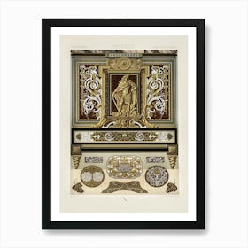 17th Century Pattern, Albert Racine (16) Art Print