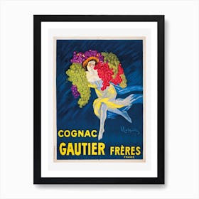 Gautier Freres Cognac Art Print
