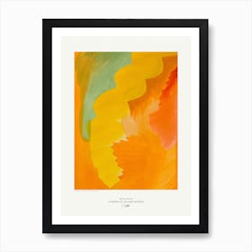 Colour Study V by Karl Wiener Poster