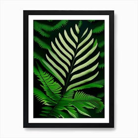 Spruce Leaf Vibrant Inspired 1 Art Print