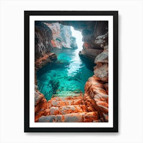 Cave In The Rock 44 Art Print