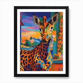 Giraffe Art Print