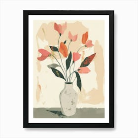 Flowers In A Vase 59 Art Print