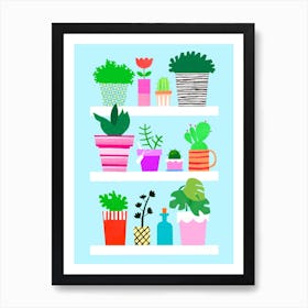 Shelves Art Print