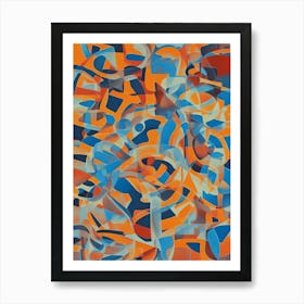 Abstract Painting 830 Art Print