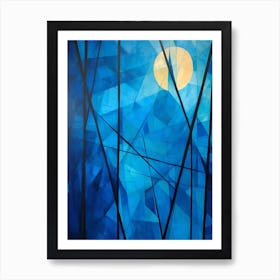 Geometric Abstraction Illustration 11 Art Print